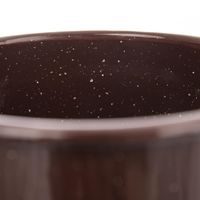 ENAMELED SAUCEPAN BROWN 0.9 L