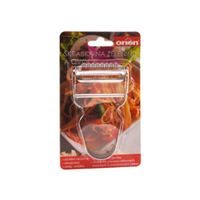 DOUBLE WAVY STAINLESS STEEL KITCHEN PEELER