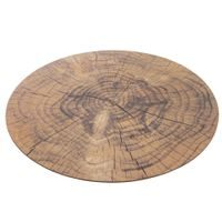 CORK PLACEMAT WOODEN DIAMETER 38 CM