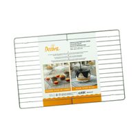 COOLING RACK FOR PASTRIES, BREAD, AND CAKES - 45.4 X 30.4 CM