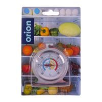 STAINLESS STEEL/GLASS REFRIGERATOR THERMOMETER