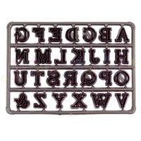 PATCHWORK VYTLAČOVAČ VELKÁ PÍSMENA ABECEDA - ALPHABET CAPITALS