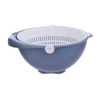 ROTATING PLASTIC STRAINER/BOWL, DIAMETER 25 CM