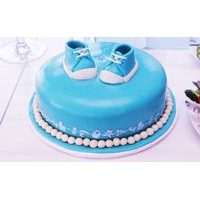 MODRÁ POŤAHOVACIA HMOTA - ROLOVANÝ FONDÁN BABY BLUE RENSHAW 250 G