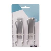 STAINLESS STEEL DOOR HOOK 2 PCS WIDE