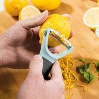 LEO Y-PEELER WITH CROSS BLADE AND PEELING KNIFE
