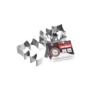 STAINLESS STEEL TREE COOKIE CUTTER SET OF 2