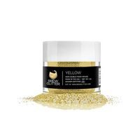 EDIBLE BEVERAGE GLITTER - YELLOW/GOLD - YELLOW BREW GLITTER® - 4 G