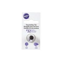 CUKRÁŘSKÁ ZDOBICÍ ŠPIČKA 32 - ŘEZANÁ (#32 OPEN STAR PIPING TIP) 8 MM 12 ZOUBKŮ