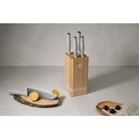 BAMBOO 6 DARABOS KÉSKÉSZLET ÁLLVÁNNYAL SAHARACOLLECTION