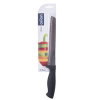 CLIC STAINLESS STEEL/PLASTIC KITCHEN BREAD KNIFE 17.5 CM