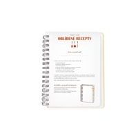 RECIPE NOTEBOOK - 80 PAGES - 220X158MM