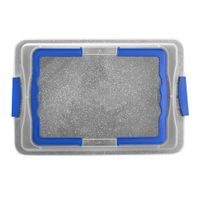 CARRYING PAN WITH LID AND HANDLES GRANDE - 42X29 CM