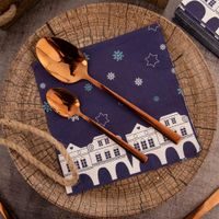 WINTER CITY PAPER NAPKINS 20 PCS 33X33 CM