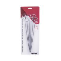 FOOD SKEWERS - METAL, SET OF 6, 23.5 CM