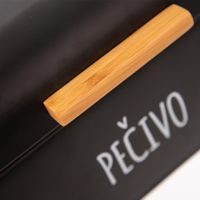 BREADBOX BLACK 42X24X16,5 CM