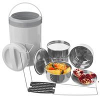 THERMOWELL - FOOD CARRIER WITH 4 CONTAINERS - 4 X 0,8 L