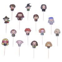 HARRY POTTER CAKE TOPPERS, SET OF 15 ICONIC CHARACTERS