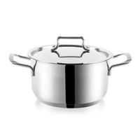 PROFI ANNET STAINLESS STEEL POT SET - 12 PIECES