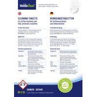 ALTERNATIVE COFFEE MACHINE CLEANING TABLETS - 40 PCS