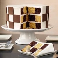 FORMA KOCKÁS TORTA - SAKK