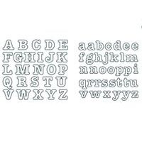 PATCHWORK VYTLAČOVAČ TUČNÁ ABECEDA - TUBBY ALPHABET