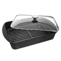 CHLADICÍ MŘÍŽKA / ROŠT NA GRILOVÁNÍ I PEČENÍ 24X16,5 CM