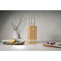 BAMBOO 6 DARABOS KÉSKÉSZLET ÁLLVÁNNYAL SAHARACOLLECTION