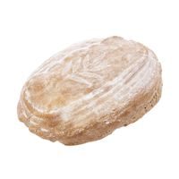 OVAL RATTAN BREAD BASKET 32X15X9 CM LEAVES