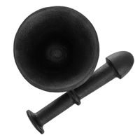 CAST IRON MORTAR, 10.5 CM DIAMETER