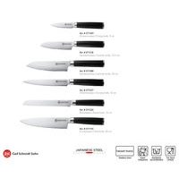 DAMASCUS STAINLESS STEEL KITCHEN KNIFE 9 CM KONSTANZ CS SOLINGEN CS-071349