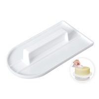 SMOOTHER (POLISHER) FOR MARZIPAN AND FONDANT CURVED TOP