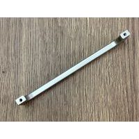 HANDLE RADOS - ALUMINIUM EFFECT STAINLESS STEEL - 22,4 CM PITCH