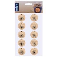 KORKOVÉ SAMOLEPKY HOME MADE 10 KS