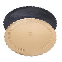 CAKE MAT DOUBLE-SIDED 26 CM DIAMETER 1 PIECE