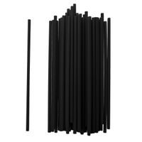 REUSABLE PLASTIC DRINKING STRAWS - 50 PCS