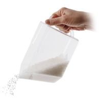 MŰANYAG DOBOZ  TARTÁLY ÁTLÁTSZÓ