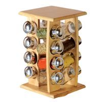 KOŘENKA SKLO/CHROM 16 KS+STOJAN DŘEVO