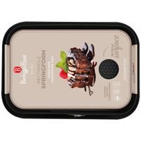 BERLINGERHAUS SQUARE CAKE TIN WITH TITANIUM COATING 39X27 CM LEONARDO COLLECTION BH-7941