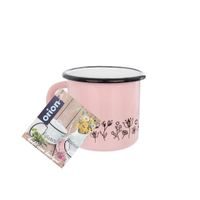 HRNEK SMALT RŮŽOVÝ LOUKA 8 CM