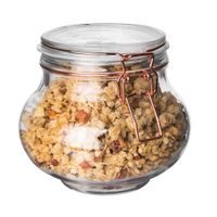 DÓZA SKLO CLIP PATENT 1,25 L RÓZA B