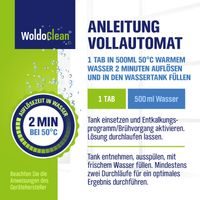 VÍZKŐTELENÍTŐ TABLETTÁK KÁVÉFŐZŐKHÖZ, 15 DB