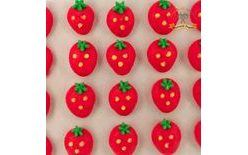 Cukrové dekorácie – ovocné jahôdky