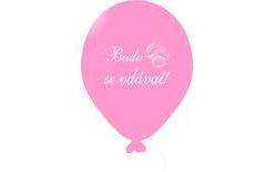 Budu se vdávat balónek růžový