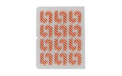 Chocolate Decorations in Candy Cane Shape - 24 pcs