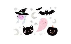 Temporary Tattoos - Halloween - Witch - 20 pcs