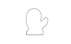 Vykrajovačka rukavice