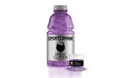 Ehető csillámpor italokba - lila - Purple Brew Glitter® - 4 g