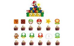 Cake and muffin topper - Mario - Cakesicq