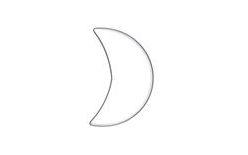 Vykrajovačka měsíc